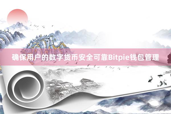 确保用户的数字货币安全可靠Bitpie钱包管理