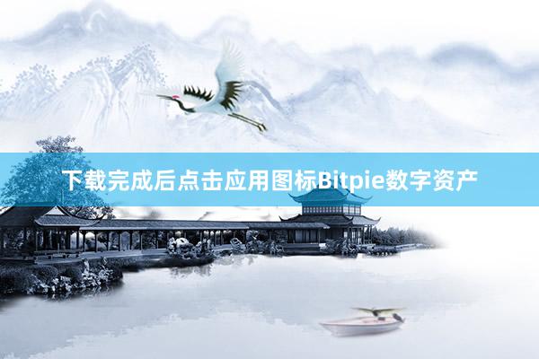 下载完成后点击应用图标Bitpie数字资产