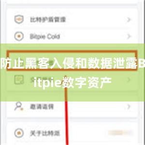 防止黑客入侵和数据泄露Bitpie数字资产